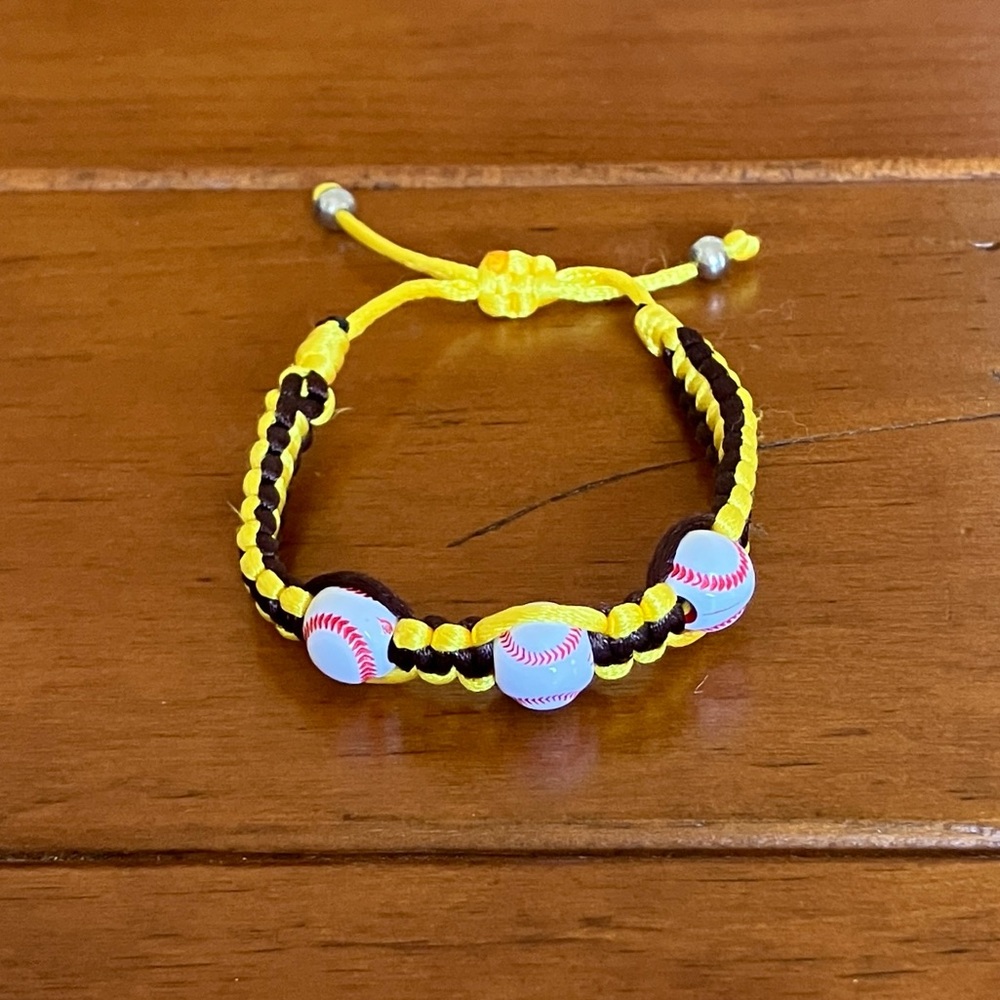 Padres Baseball Bracelet